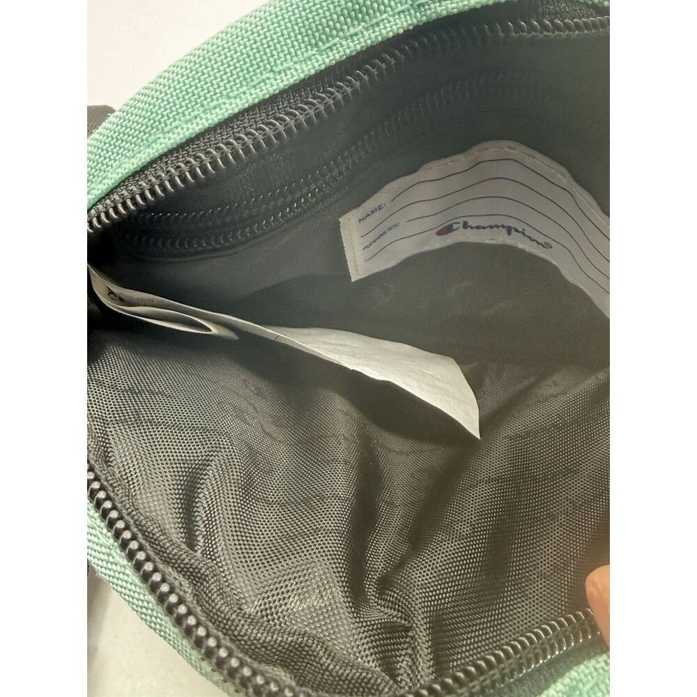 CHAMPION Prime Waist Pack Crossbody Bag Big‎ C Logo Light Mint Green Letterman